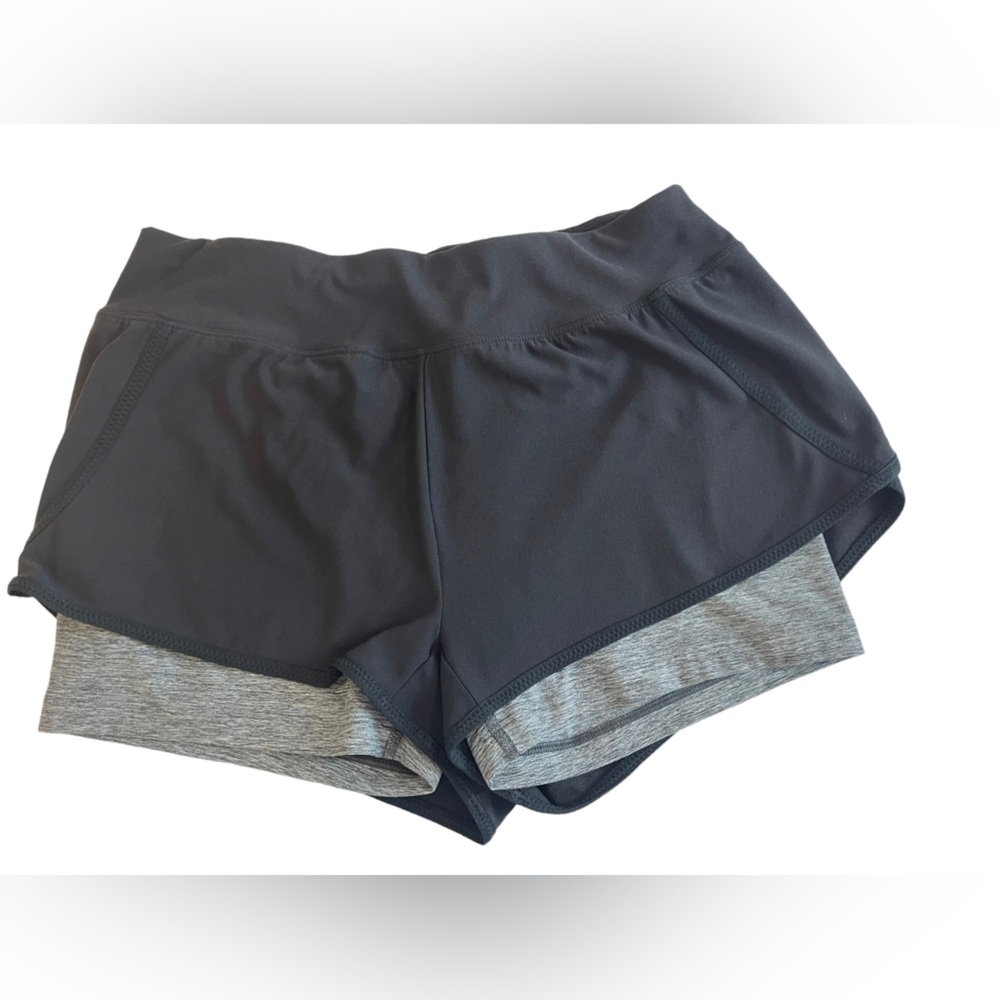 The North Face Black & Gray Athletic Shorts Size M